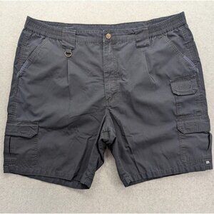 Propper Cargo Shorts Mens 44 Gray Elastic Waist Utility Pockets Workwear Casual